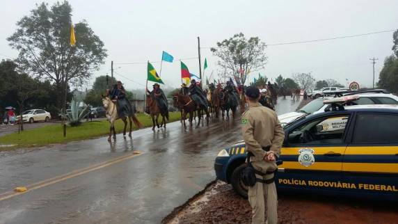 PRF, BM e PRE acompanham Romaria ao Santuário dos Beatos Mártires em Três Passos  - foto 3