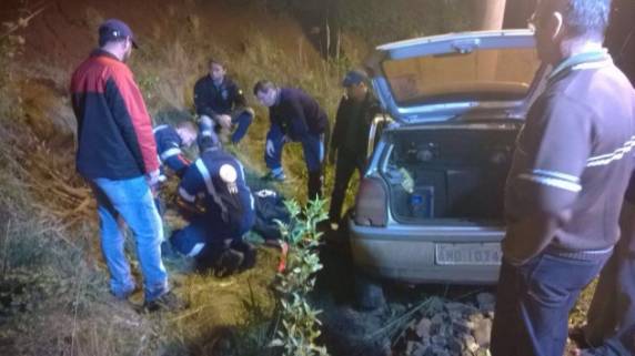 Colisão ocorreu em um pontilhão da 

rodovia que liga a BR-386 até o campus da universidade 