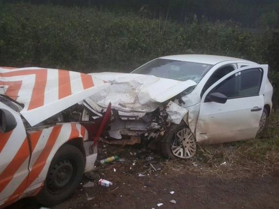 Acidente aconteceu na manhã desta sexta-feira em Erval Grande