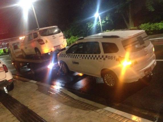 Flagrante aconteceu na madrugada de sábado (28) na Avenida Brasil