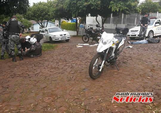 Os dois pilotos tiveram 

ferimentos sem gravidade