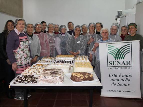 Aulas foram realizadas na cozinha da Casa da Cidadania