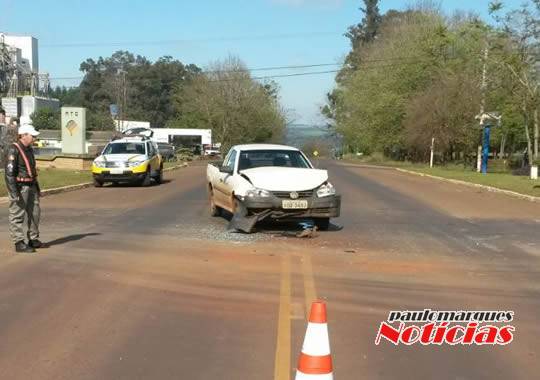Colisão com danos materiais no “trevo do porco” em Santa Rosa - foto 2