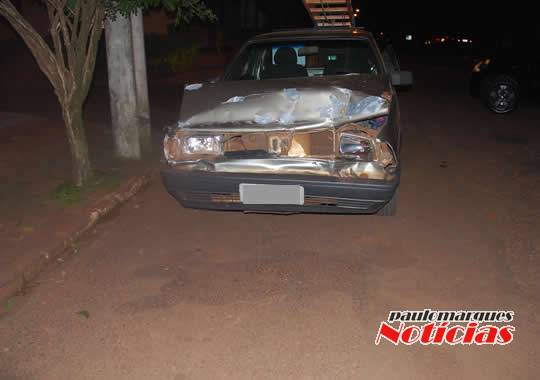 Colisão com danos materiais no centro de Três
de Maio - foto 2