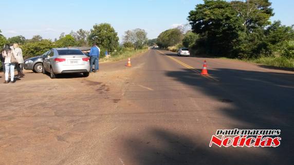 Duas pessoas ficaram feridas em uma colisão na RS-305 em Tuparendi - foto 2