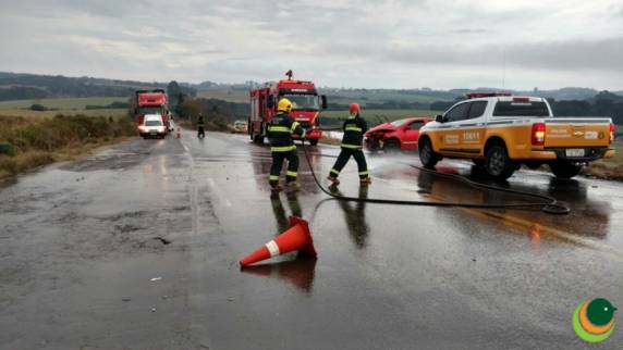 Colisão frontal entre Passo Fundo e Marau deixa um
ferido - foto 3