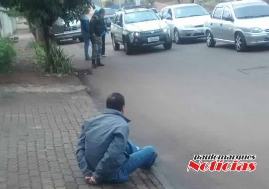 Homem é preso depois de efetuar disparos de arma de fogo em via pública, no centro de Ijuí - foto 5