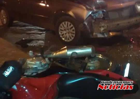 Motociclista fica ferido em acidente próximo ao centro de Ijuí - foto 2