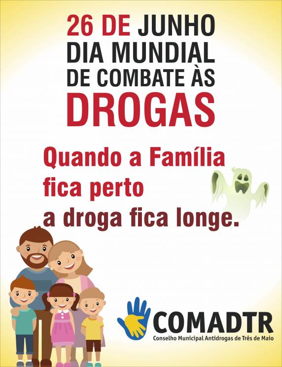 26/06 - Dia Internacional da Luta contra o Uso e o Tráfico de
Drogas e Dia Nacional de Combate às Drogas - foto 3