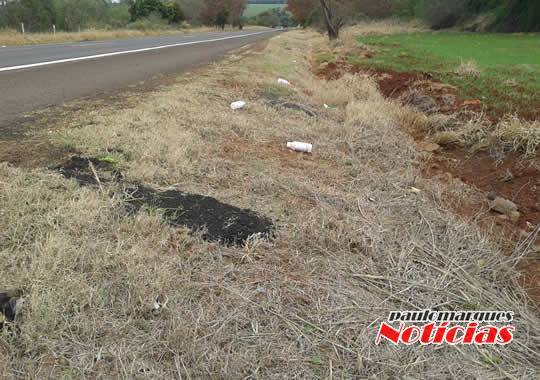 Embalagens
de agrotóxico são descartadas nas margens da BR 472 em Três de Maio; VEJA VÍDEO - foto 3