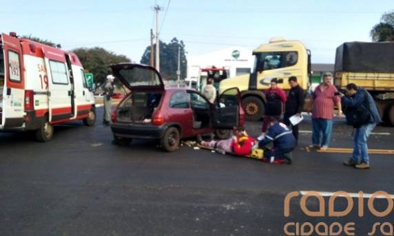 Acidente aconteceu na manhã desta terça-feira
