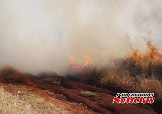 VÍDEO: Bombeiros combatem incêndio de grandes proporções no bairro Guaíra - foto 5