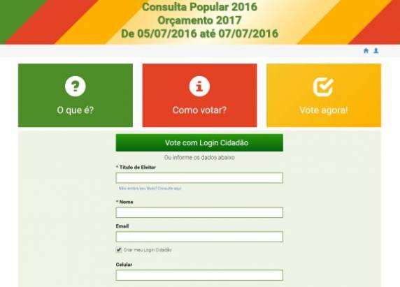 Através do voto, população ajuda a definir prioridades de investimento para sua região