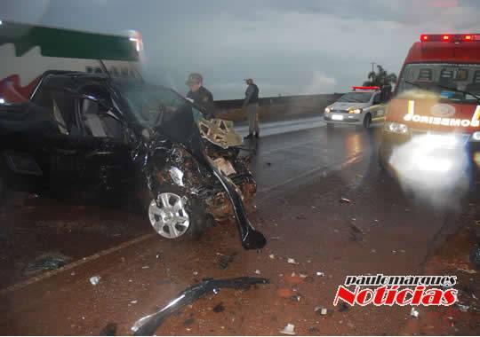 Acidente com morte na BR 472 em Três de Maio; VEJA VÍDEO - foto 4
