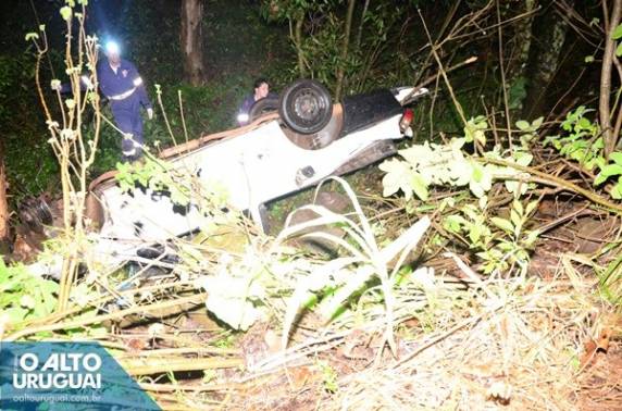 Acidente aconteceu no quilômetro 30 da BR-386, próximo a sede campeira do CTG Rodeio da Querência, em FW