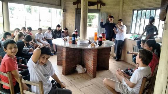 Confraternização marca encerramento do semestre no Pelotão Mirim - foto 5