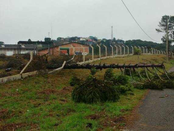 Cidades do Oeste e Serra tiveram danos em residências e empresas