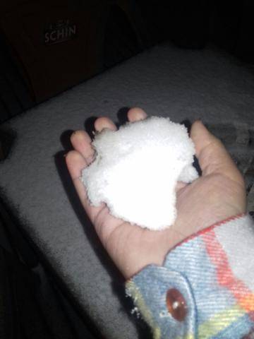 Municípios da Serra registram queda de neve na madrugada - foto 4