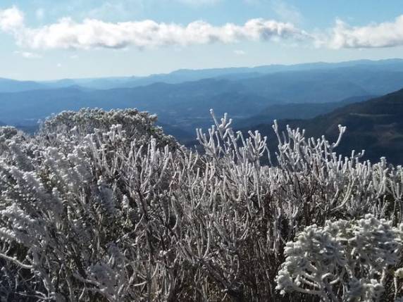Temperatura mais baixa foi registrada em Urupema, com -7,1ºC