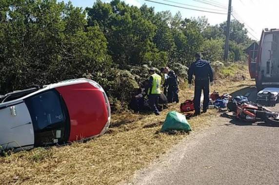 Helicóptero 

do Arcanjo foi acionado por volta das 11h50min para socorrer vítimas 