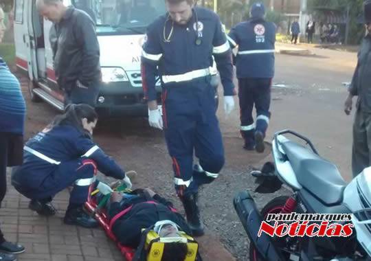 Colisão entre carro e motocicleta deixa um ferido em Ijuí - foto 3