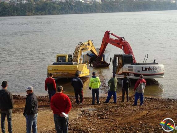 Acidente com caminhão aconteceu no porto de Barra do Guarita 