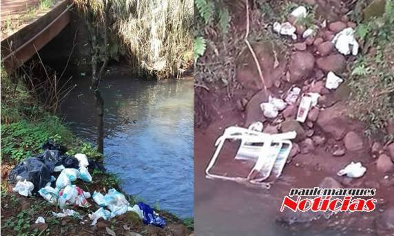 Rio Lajeado Engenho vem sendo poluído a algum tempo