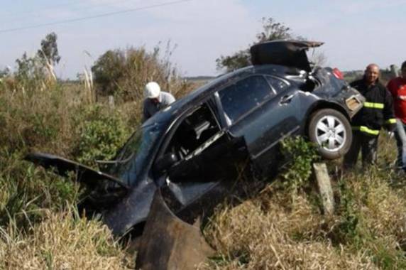 Moisés Samuel Turba, 22 anos, conduzia 

um Corolla, que capotou na RS-149