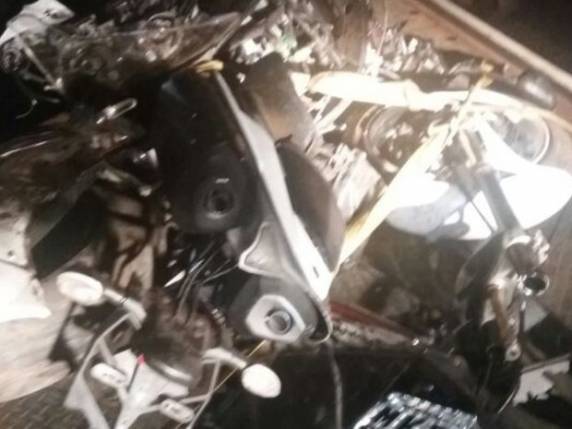 Acidente aconteceu no sábado (6) no Oeste de Santa Catarina