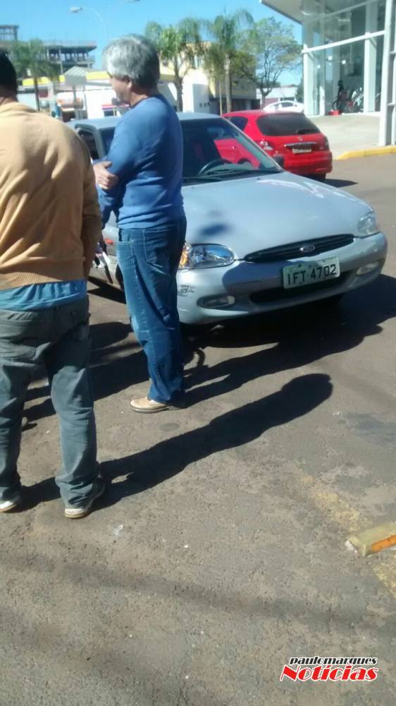 Colisão com danos materiais no centro de Ijuí - foto 3