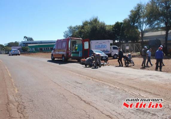 Colisão envolve duas motocicletas e deixa um ferido no trevo
da Pica-Pau, em Três de Maio - foto 3
