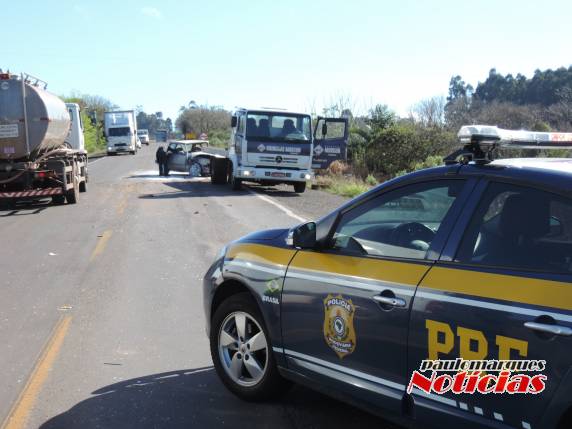 Acidente com ferido causa transtorno na BR 158 - foto 3