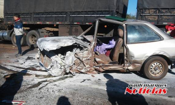 Acidente com ferido causa transtorno na BR 158 - foto 5