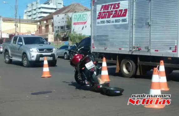 Motociclista fica ferido depois
de colidir com a motocicleta em automóvel, em Ijuí - foto 5