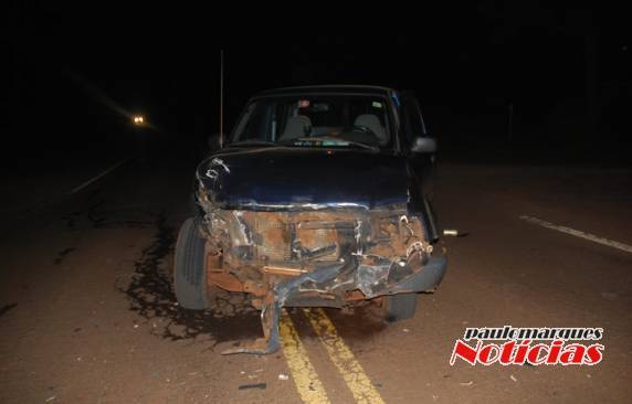 Acidente com danos materiais
envolve caminhonete e carreta em Independência - foto 5