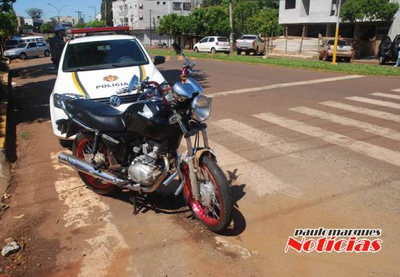 Homem e criança ficam feridos em colisão entre moto e caminhonete em Três de Maio - foto 2