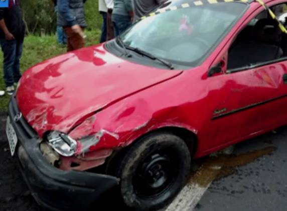 Acidente ocorreu por volta das 17h20 de domingo (18) na BR-116