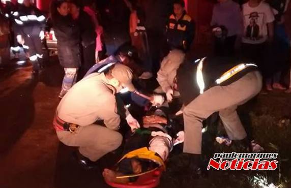 Motociclista teve ferimentos graves vítima de acidente em Ijuí - foto 2