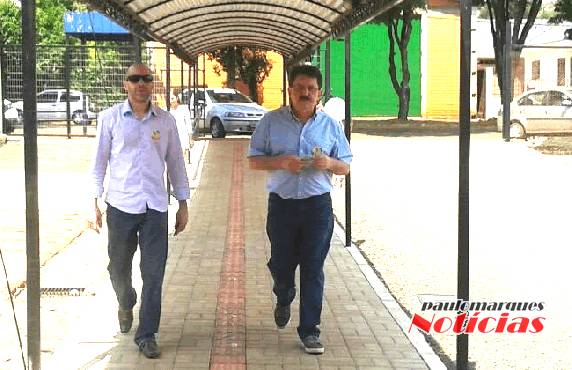 Copatti compareceu próximo do meio dia