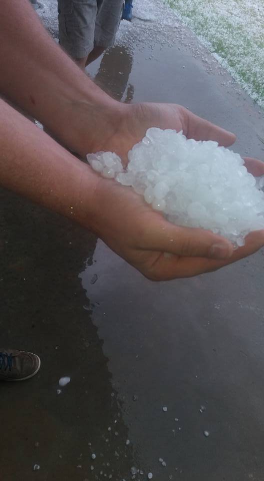 Chuva de granizo em Três de Maio - foto 5