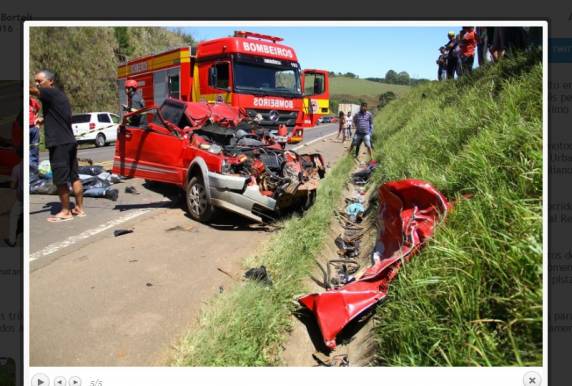 Criança e dois adultos morrem em acidente na BR-282, no Oeste de SC - foto 5