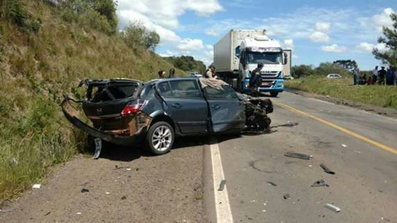 Acidente ocorreu no km 241 da rodovia, no trecho de Ciríaco