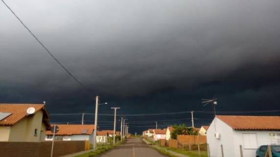 Encruzilhada do Sul 

registrou queda de granizo neste domingo