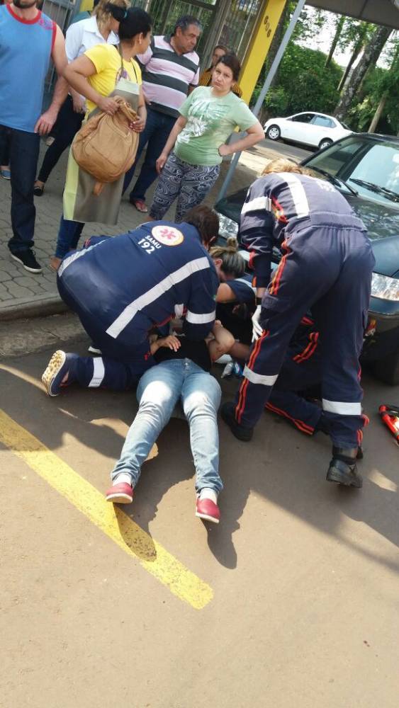Jovem é atropelada no centro de Ijuí - foto 3