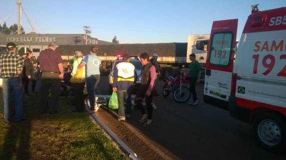 Jovem fica ferida em acidente na BR-468, em Três Passos - foto 2
