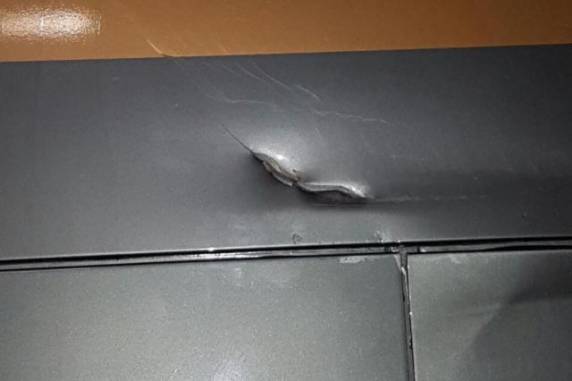 Ônibus do Cruzeiro é 

apedrejado na chegada à Arena - foto 5