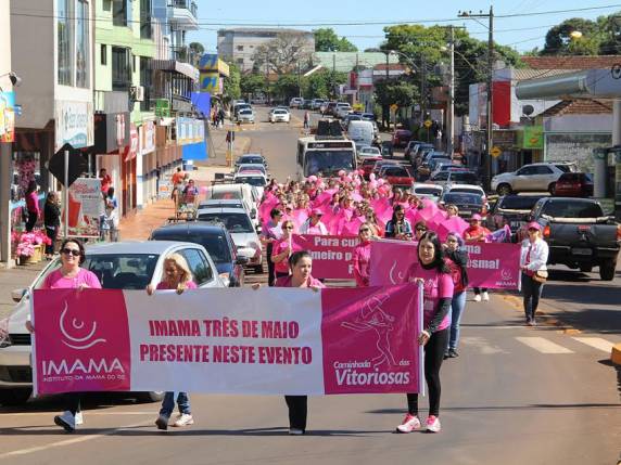 Caminhada das Vitoriosas celebra sete anos de IMAMA em Três de Maio - foto 2