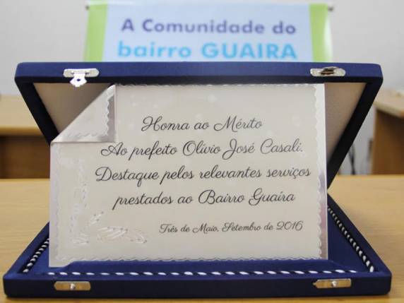Comunidade do bairro Guaíra homenageia prefeito Casali - foto 3