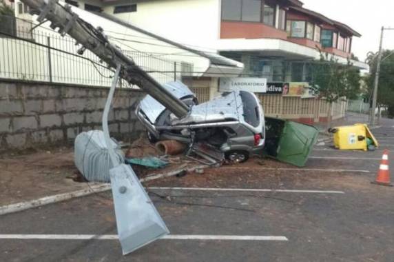Heyzon Cavalli da Silva, 18 anos, se acidentou na madrugada do último sábado