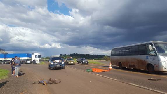 Ciclista morre atropelado na BR-285 em São Luiz Gonzaga - foto 3